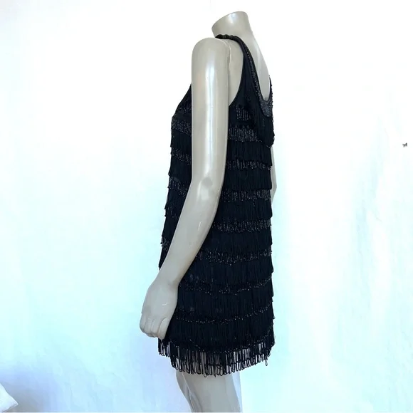 Vintage ROMAN KEFLAY Black Party Dress - Picture 10 of 11